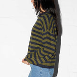 Winter Knit - Navy/Green