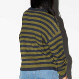 Winter Knit - Navy/Green