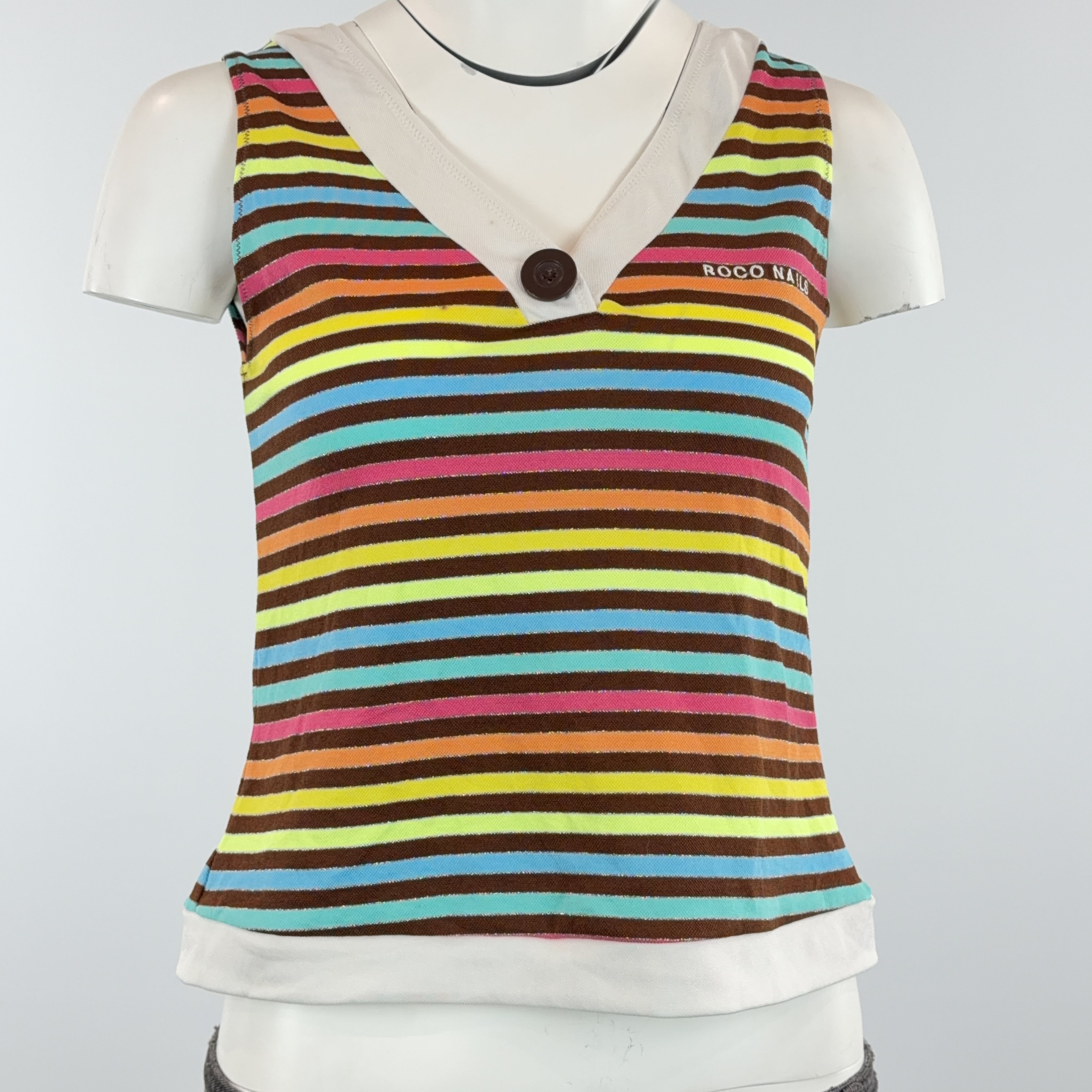 RAINBOW TANKINI - MEDIUM