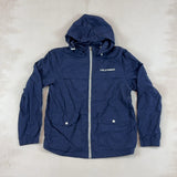 HILFIGER NAVY HOOD JACKET - MEDIUM
