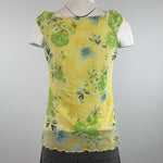 VINTAGE FLORAL TOP - MEDIUM