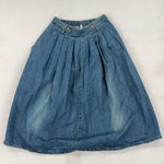 LONG DENIM SKIRT - LARGE