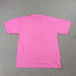 PINK GRAPHIC TEE - X LARGE