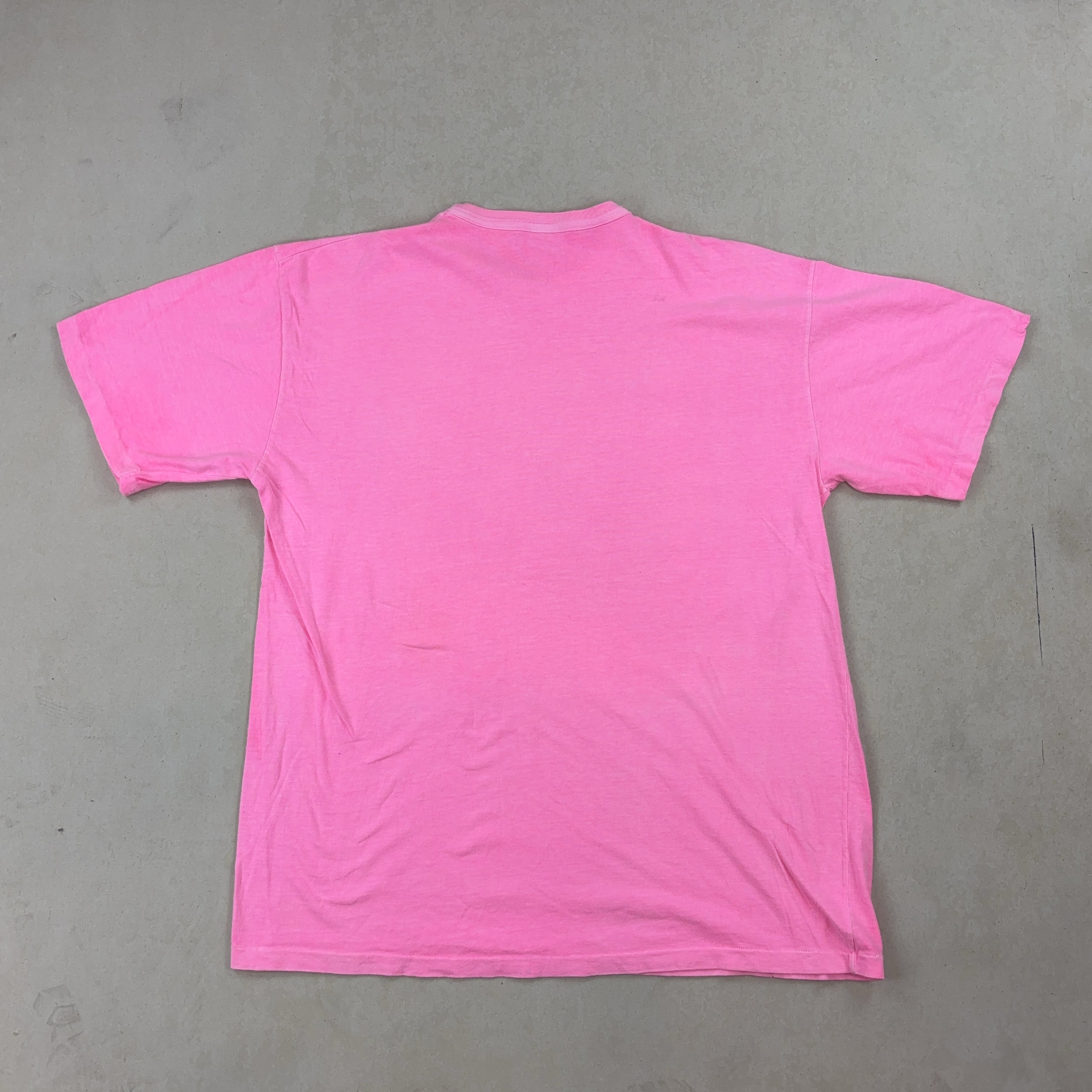 PINK GRAPHIC TEE - X LARGE