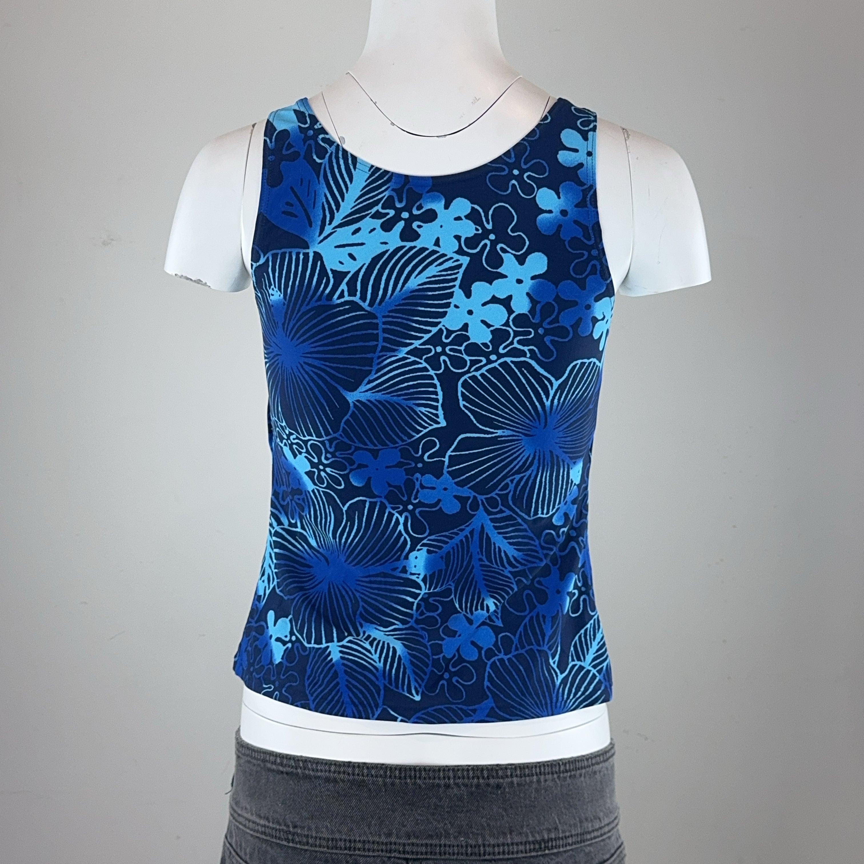 ZIP UP TANKINI - LARGE