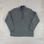 EDDIE BAUER GREY QUARTER ZIP - MEDIUM