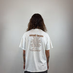 GRAPHIC WHITE TEE - LARGE