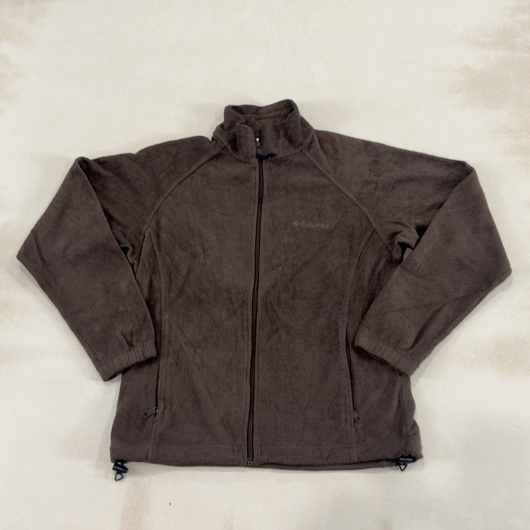 COLUMBIA BROWN FLEECE - MEDIUM