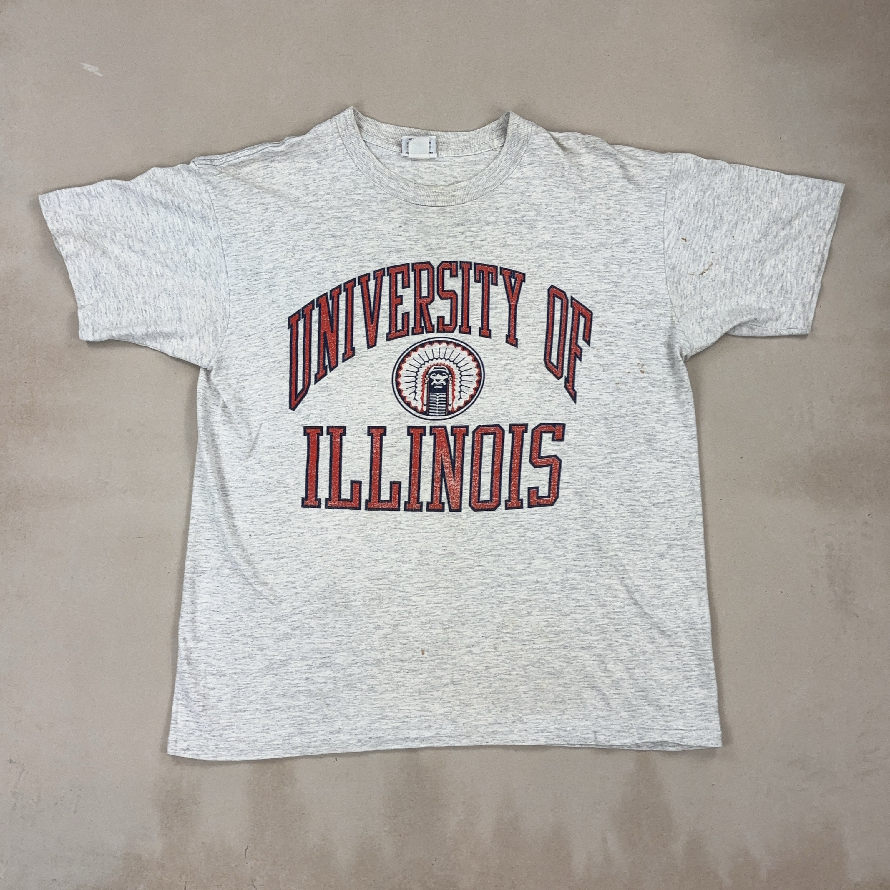'UNIVERSITY OF ILLINOIS' TEE - X LARGE