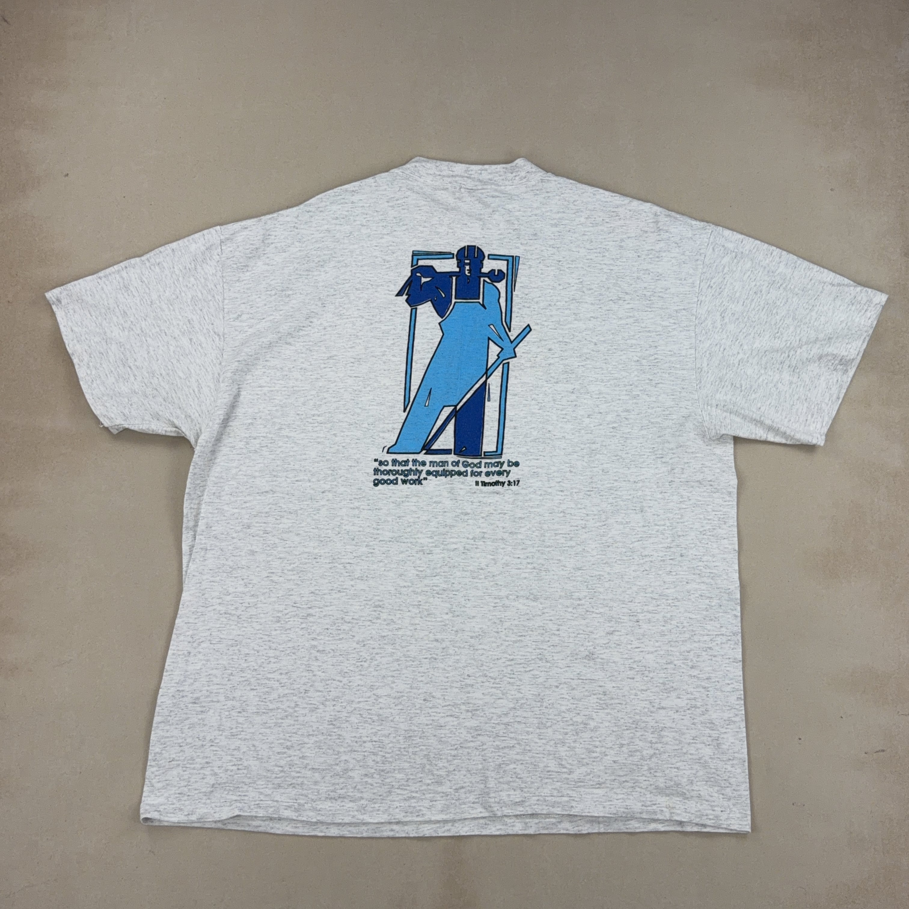 MORNINGSTAR CHRISTIAN CHAPEL 'MEN'S RETREAT 1993' TEE - 3X LARGE