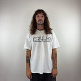 WHITE BILLABONG TEE - LARGE