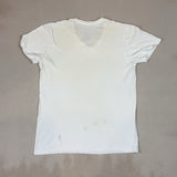 POLO RALPH LAUREN WHITE TEE - SMALL