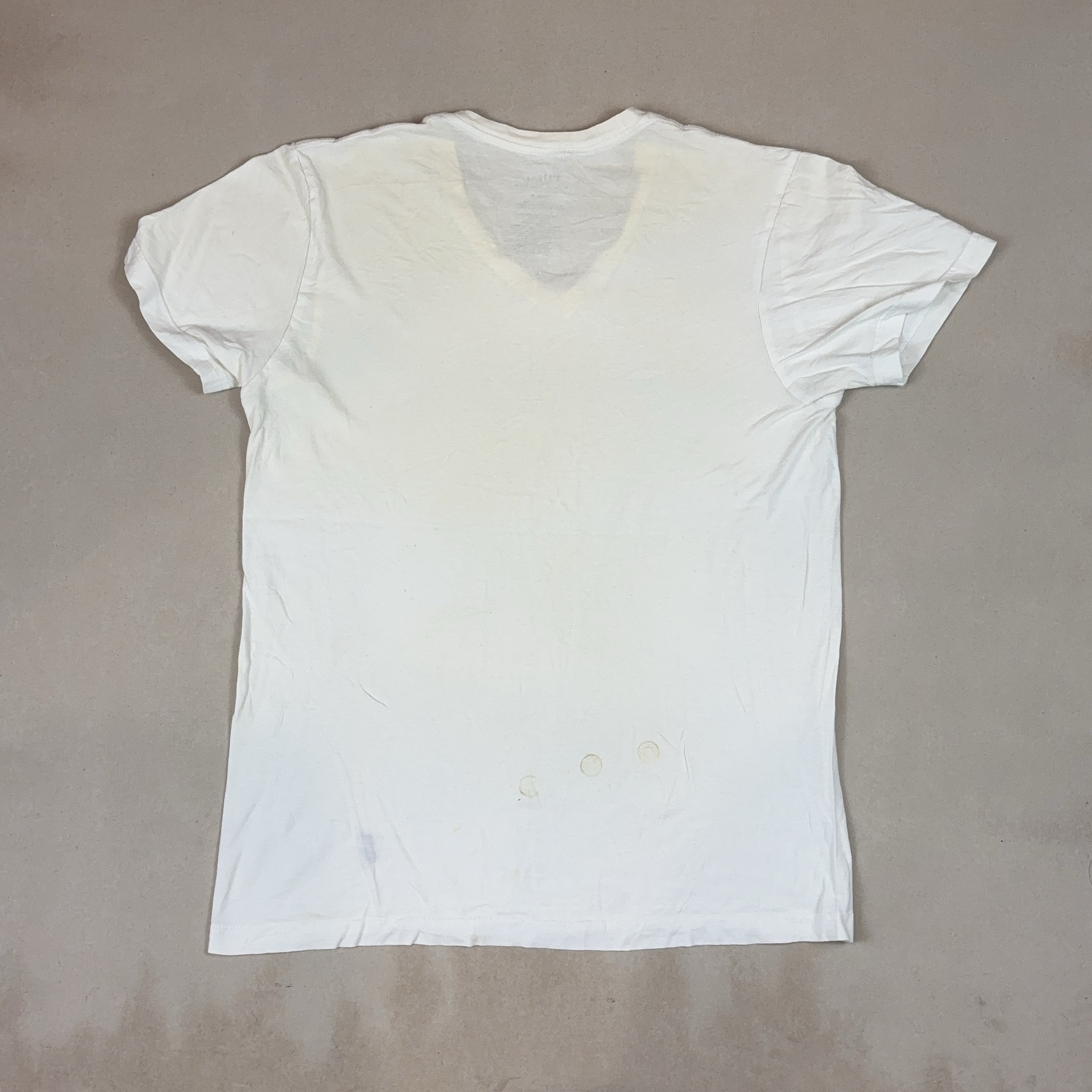 POLO RALPH LAUREN WHITE TEE - SMALL