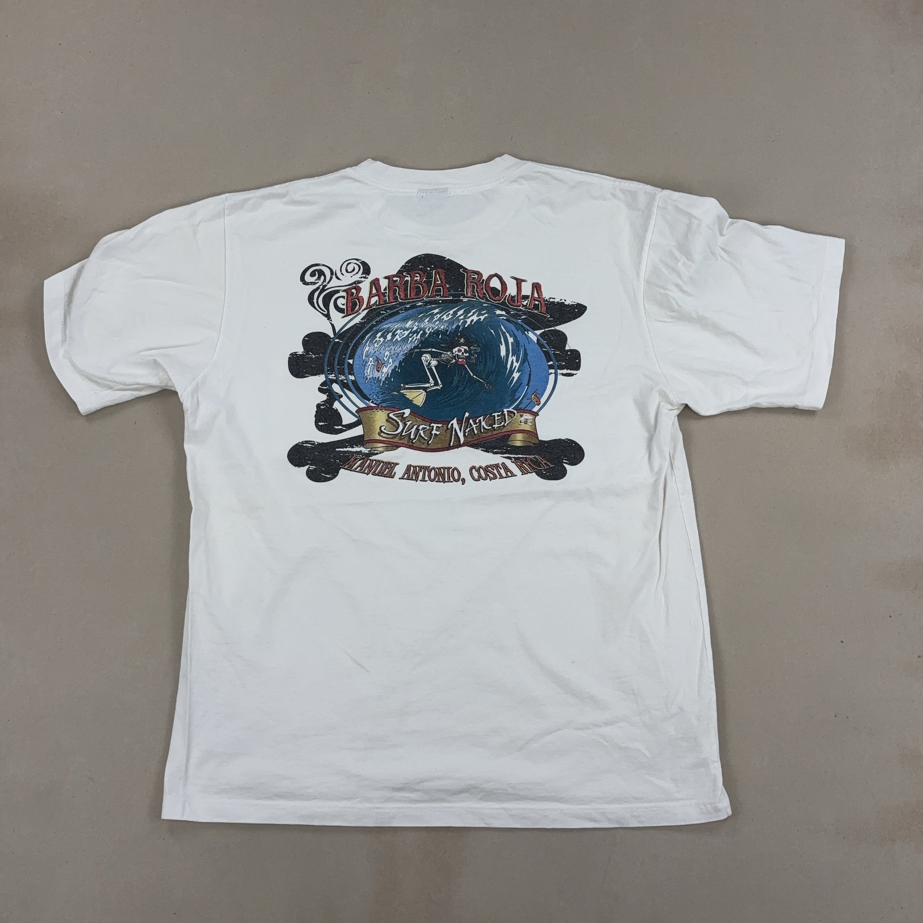GRAPHIC WHITE TEE - SMALL