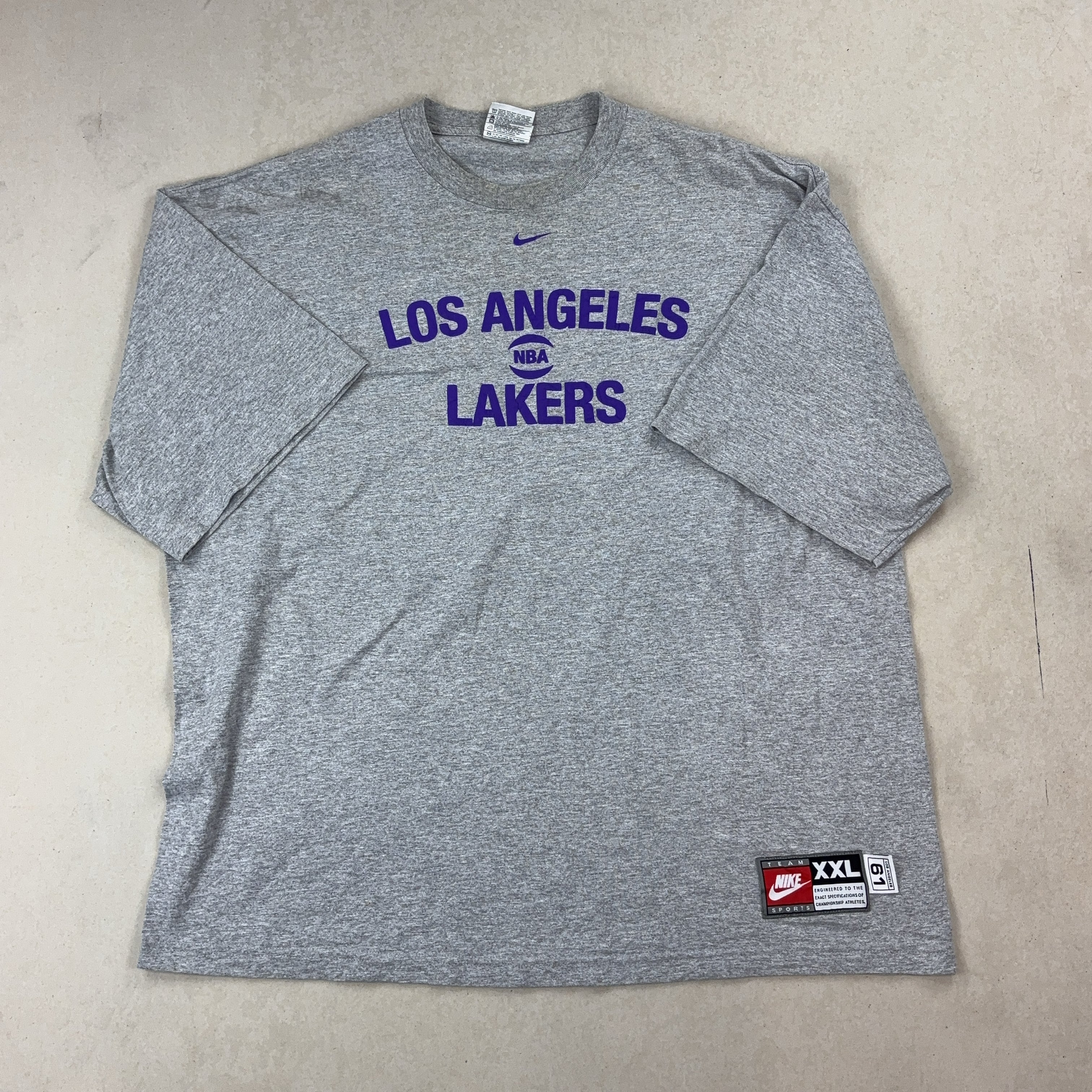 NIKE 'LOS ANGELES LAKERS' TEE - 3X LARGE