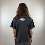 BLACK QUIKSILVER TEE - MEDIUM