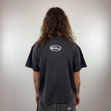 BLACK QUIKSILVER TEE - MEDIUM