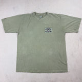 GRAPHIC SAGE GREEN TEE - X LARGE