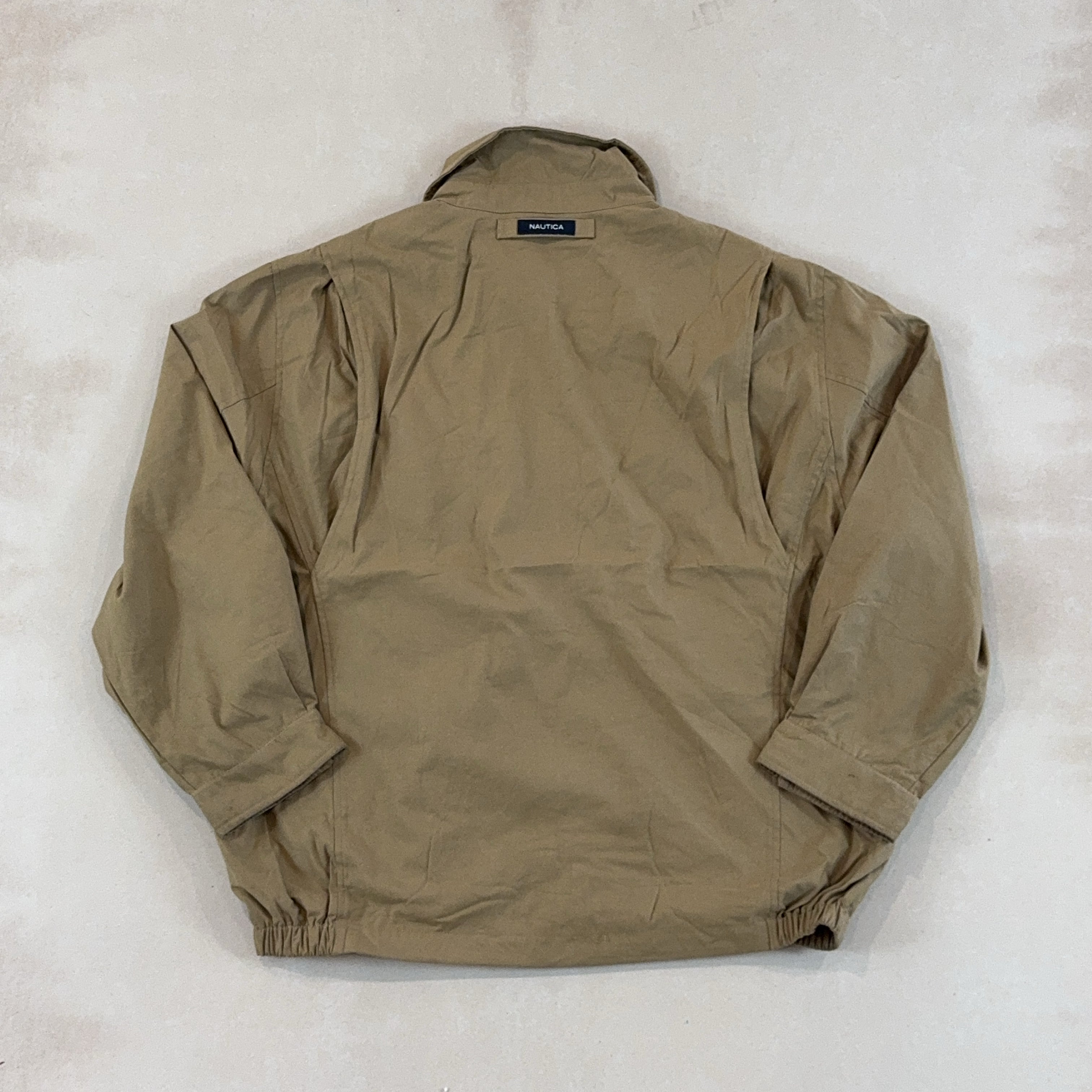 NAUTICA TAN JACKET - X LARGE