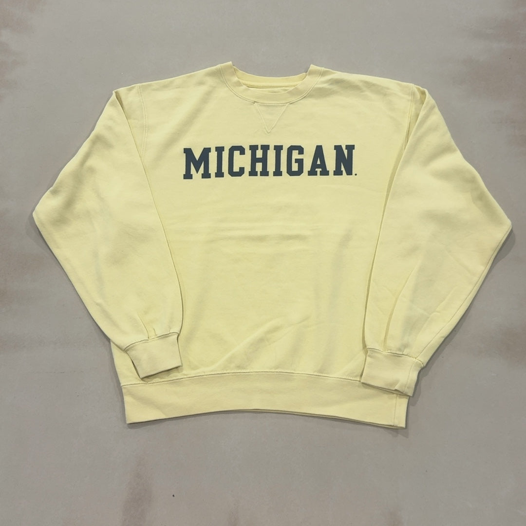 MICHIGAN CREW - LARGE