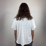 GRAPHIC WHITE TEE - MEDIUM