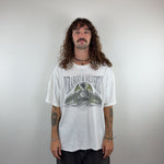 GRAPHIC WHITE TEE - X LARGE