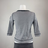 RALPH LAUREN 3/4 TOP - MEDIUM