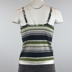STRIPED TANKINI - MEDIUM