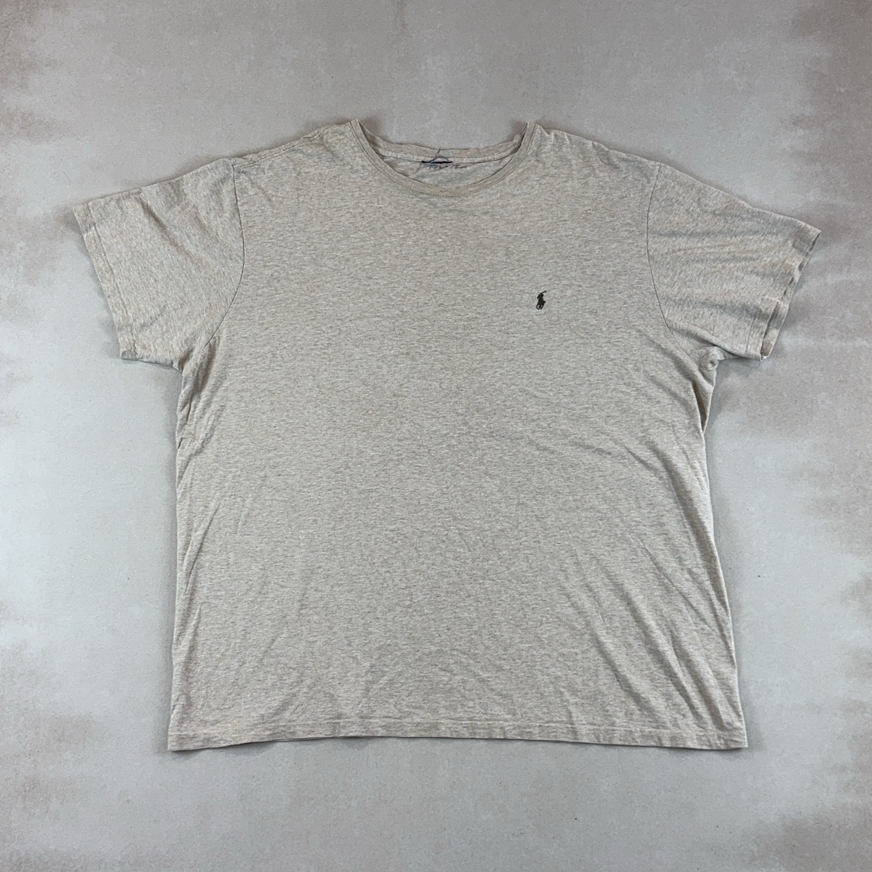 POLO RALPH LAUREN BEIGE TEE - X LARGE