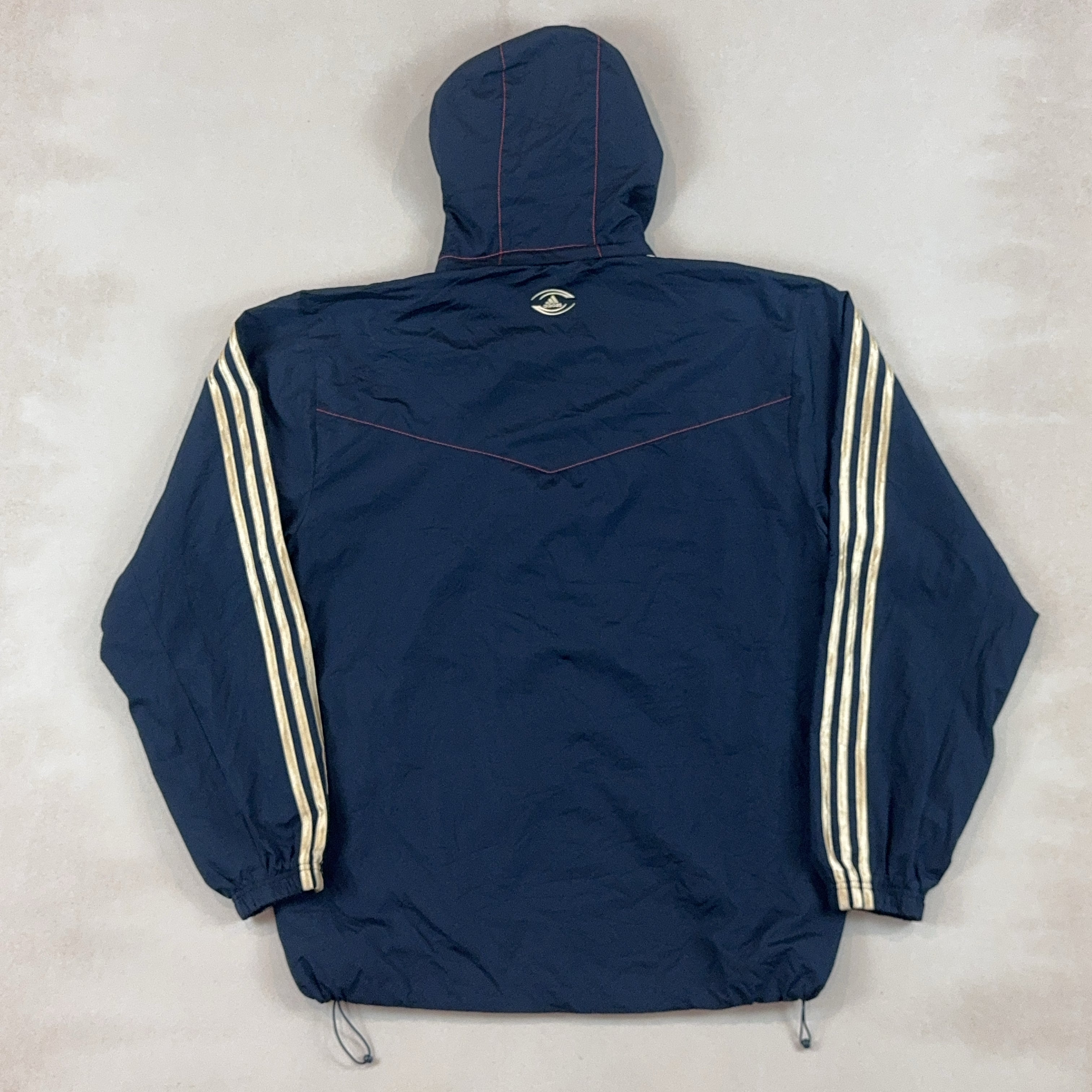 ADIDAS RUGBY JACKET - LARGE