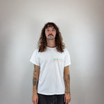 GRAPHIC WHITE TEE - MEDIUM