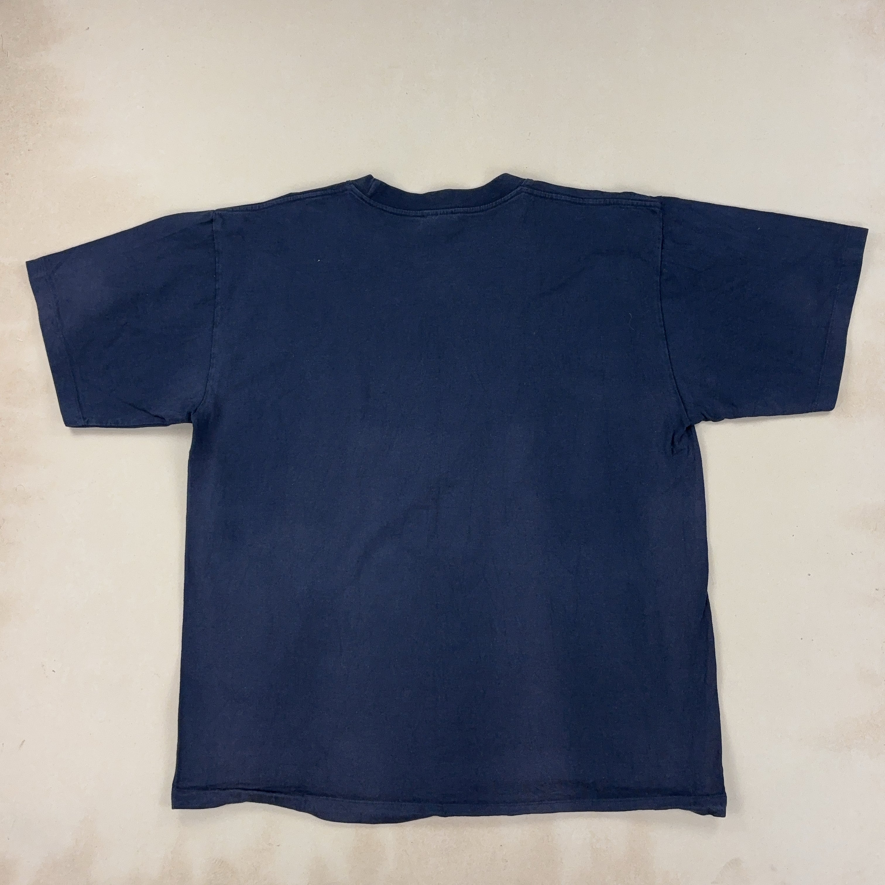NAVY GRAPHIC TEE - X LARGE