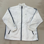 NIKE WHITE JACKET - 2X LARGE