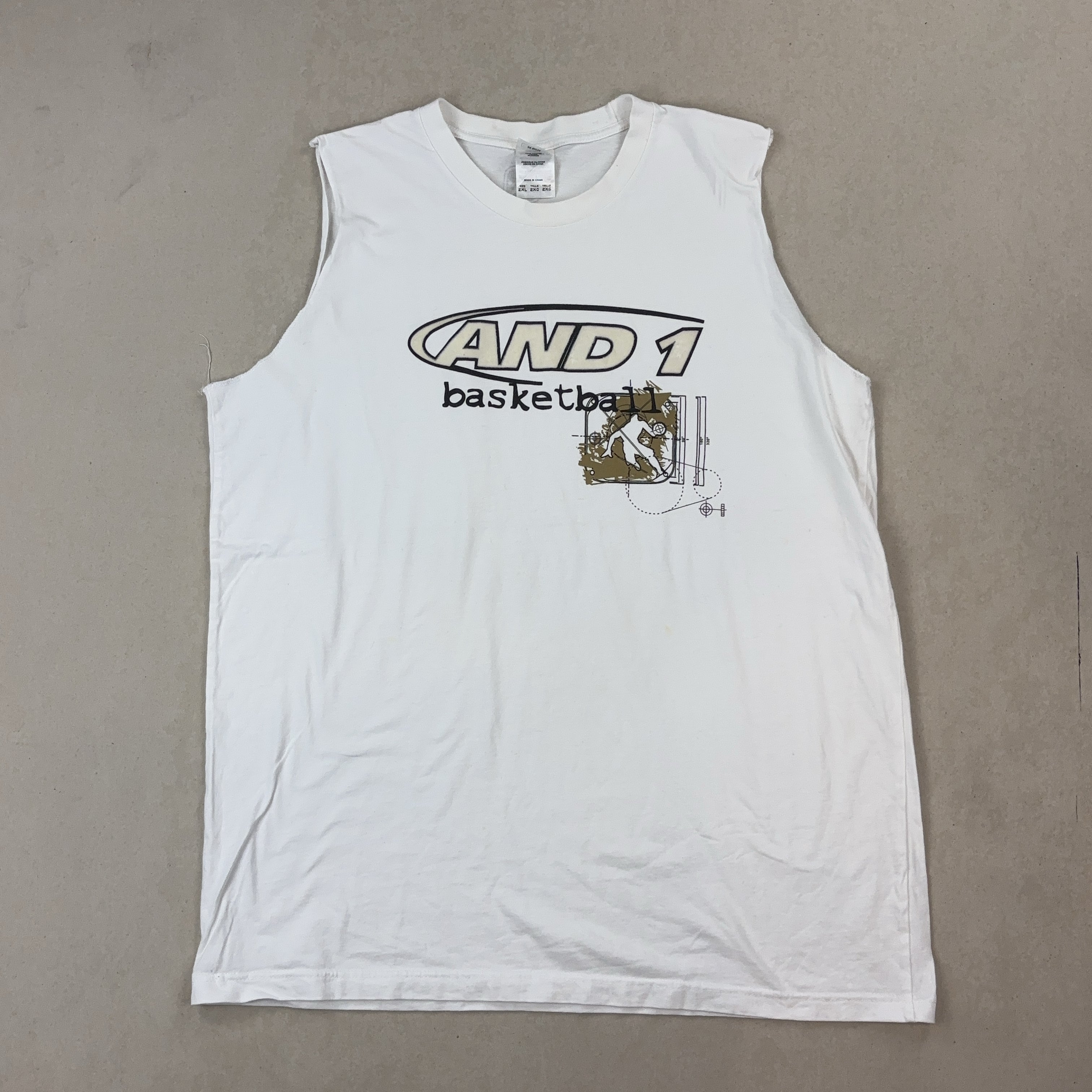 AND1 SINGLET - X LARGE