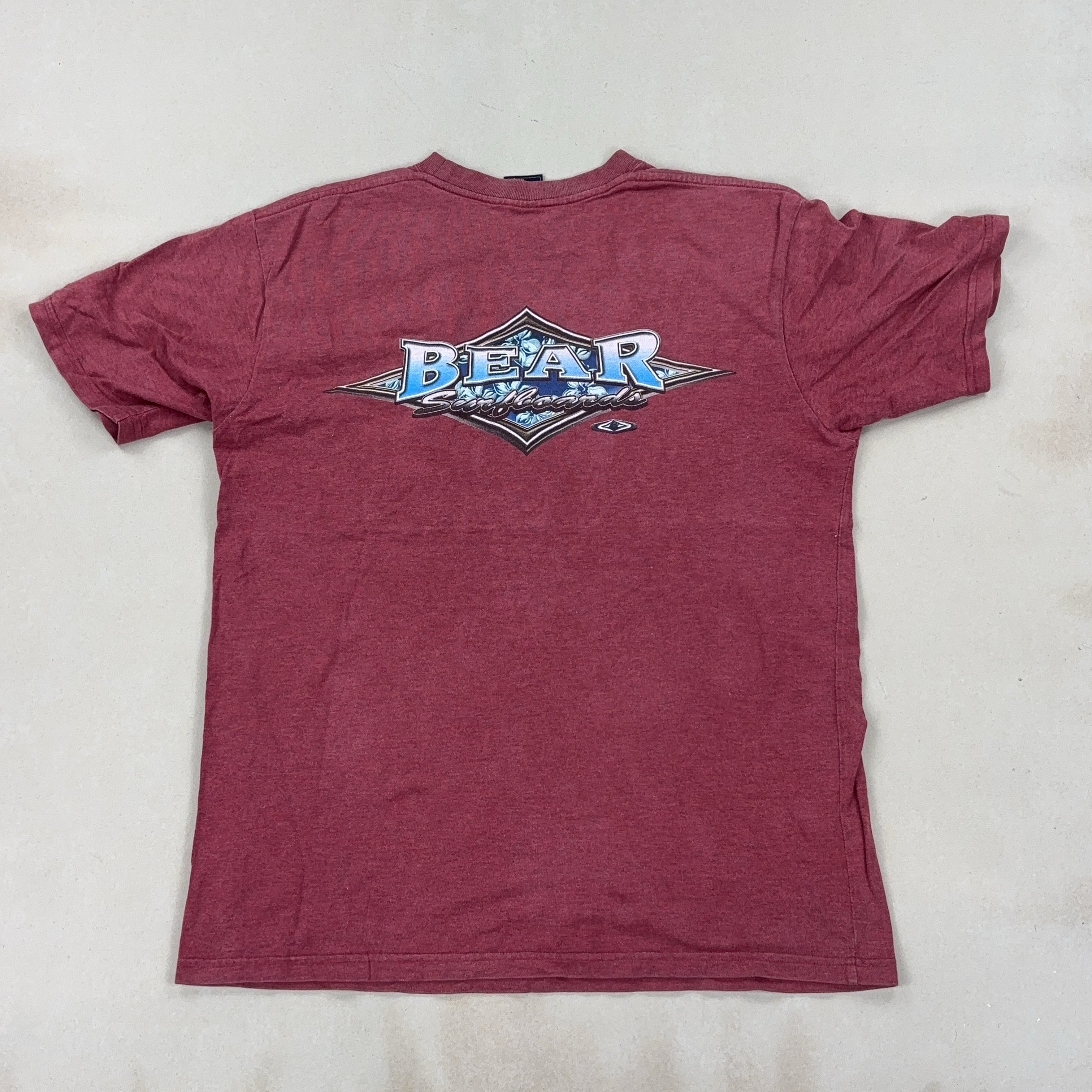 BEAR SURFBOARDS TEE - LARGE