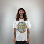 GRAPHIC WHITE TEE - LARGE