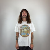 GRAPHIC WHITE TEE - LARGE