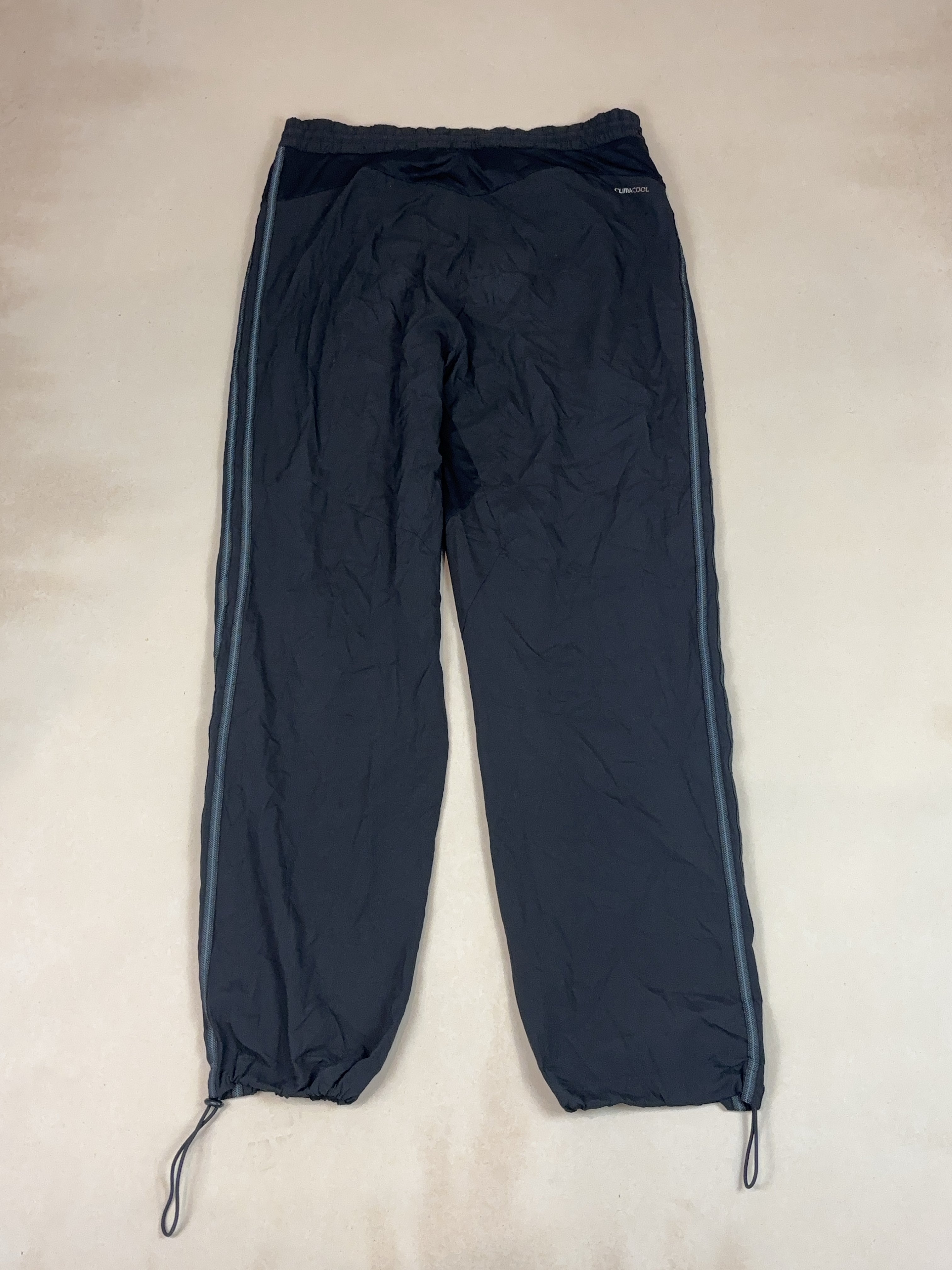ADIDAS BLACK SPORT PANTS - X LARGE