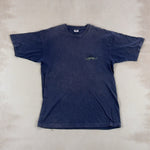 QUIKSILVER NAVY TEE - LARGE