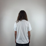 GRAPHIC WHITE TEE - LARGE