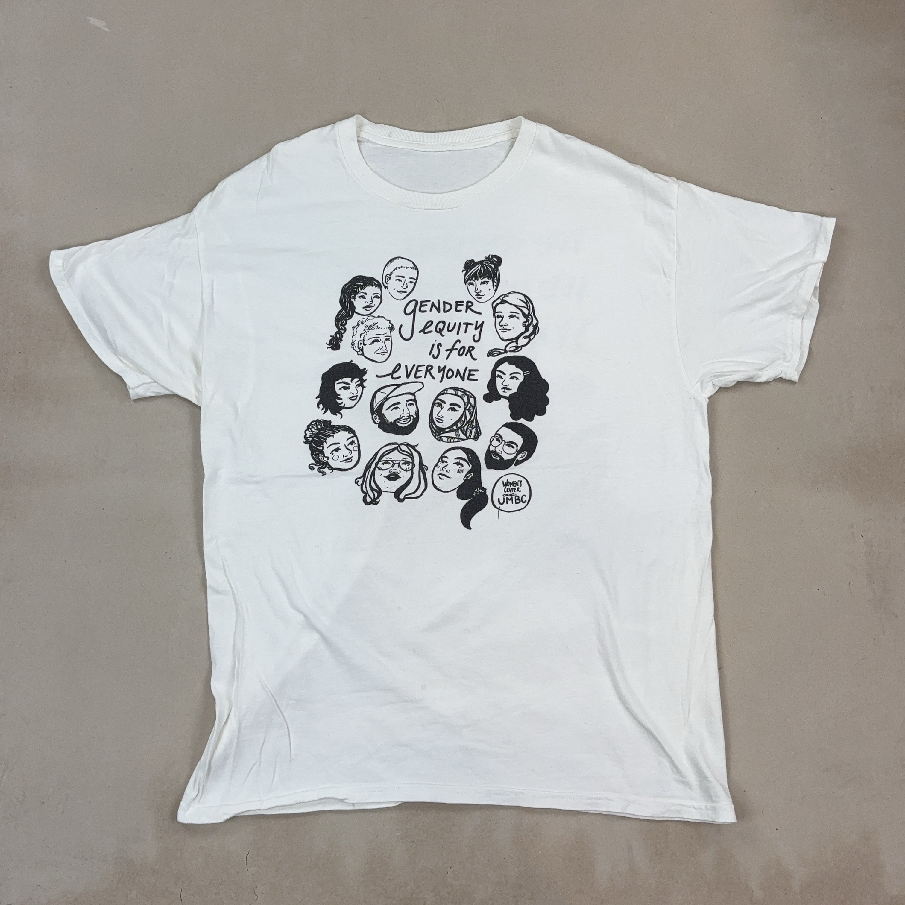 GENDER EQUITY VINTAGE TEE - LARGE