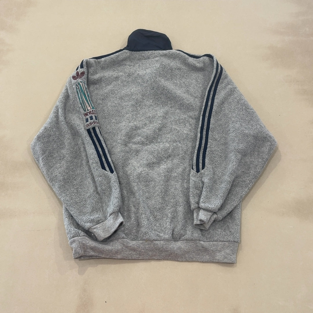 ADIDAS GREY JACKET - MEDIUM