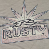 RUSTY VINTAGE TEE BROWN LARGE