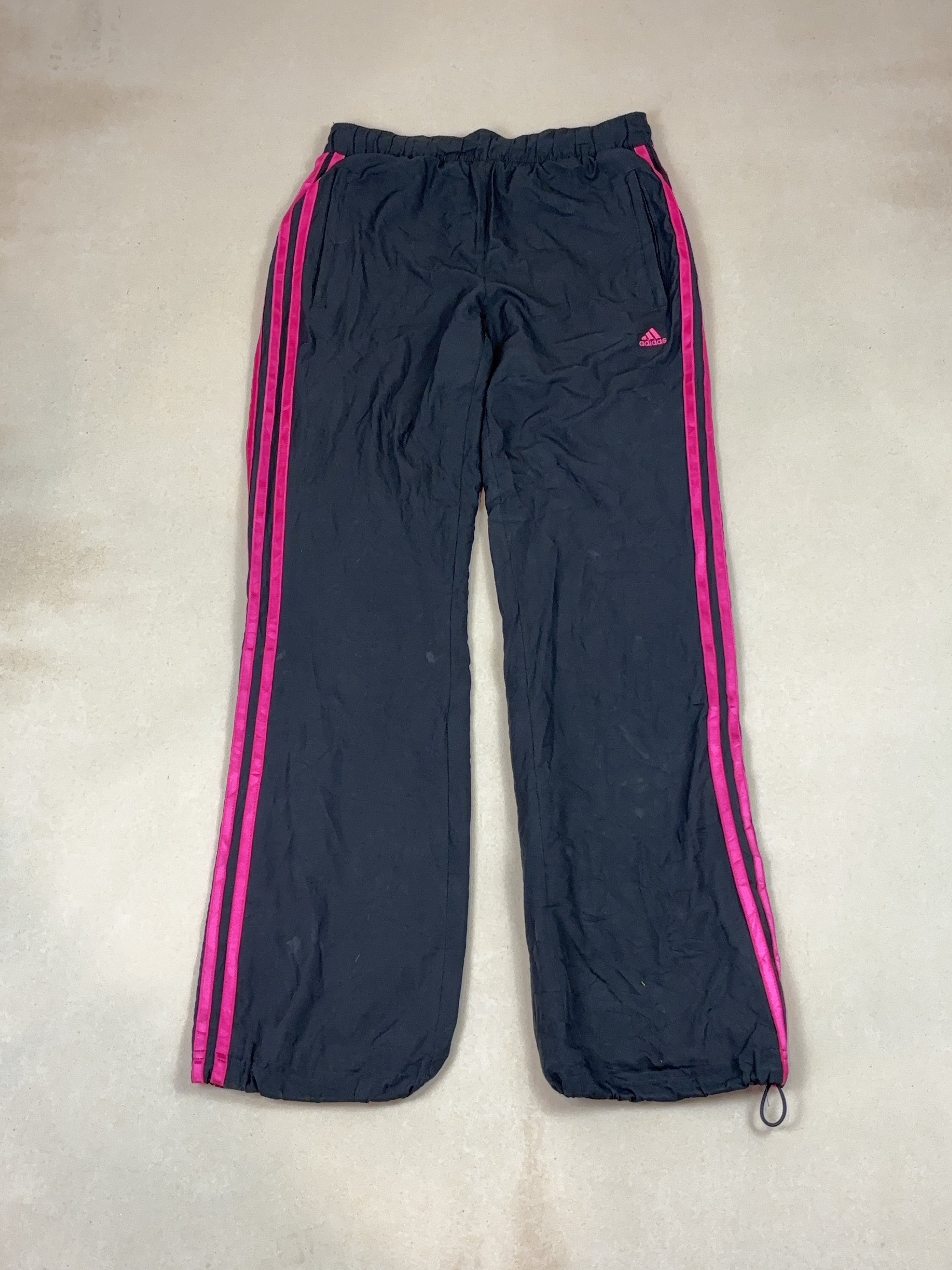 ADIDAS BLACK SPORT PANTS - SMALL