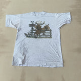 GRAPHIC GREY TEE - LARGE