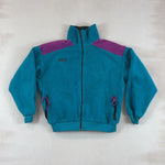 COLUMBIA TEAL FLEECE - LARGE