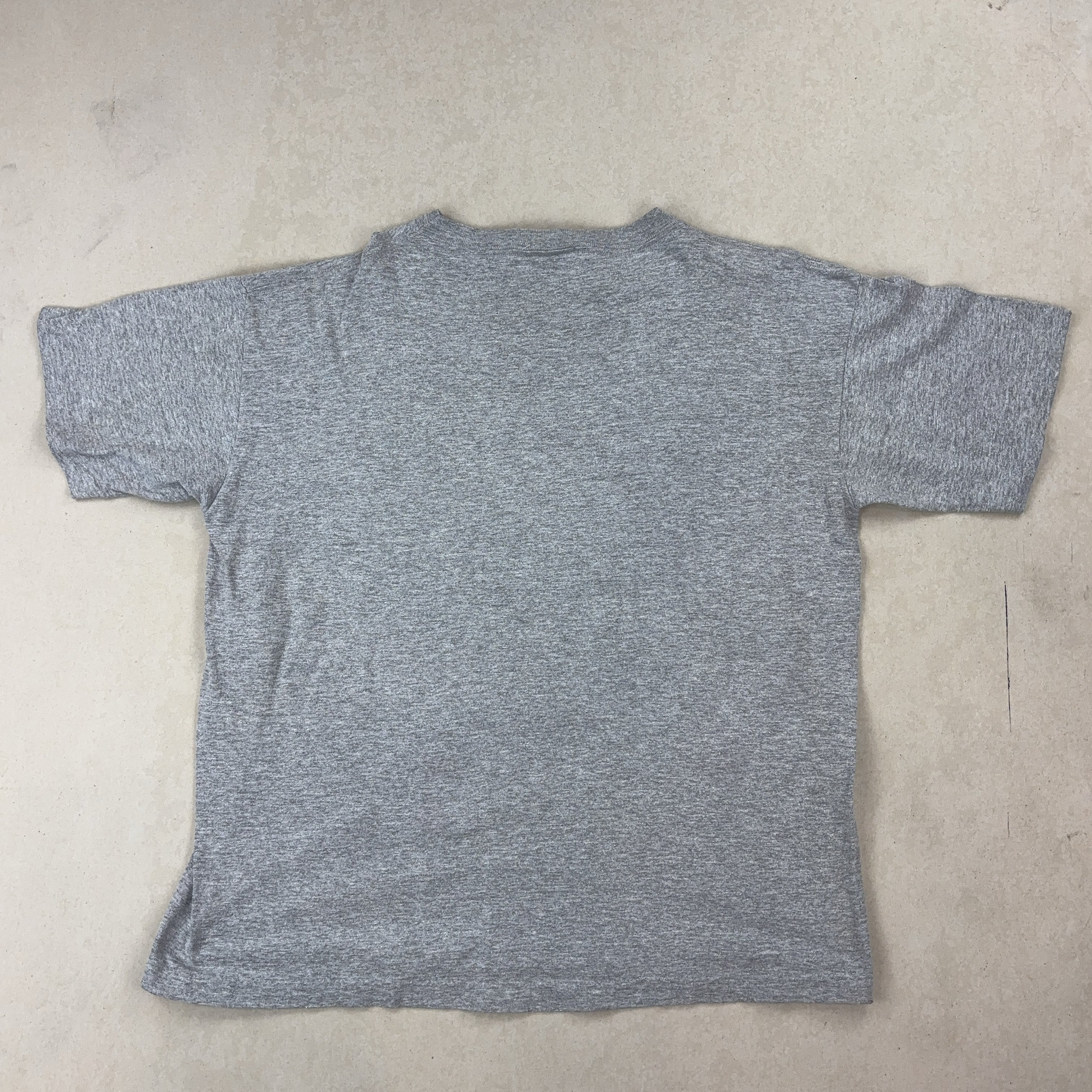 ADIDAS GREY TEE - LARGE