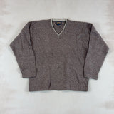 WOOLRICH V NECK KNIT - LARGE