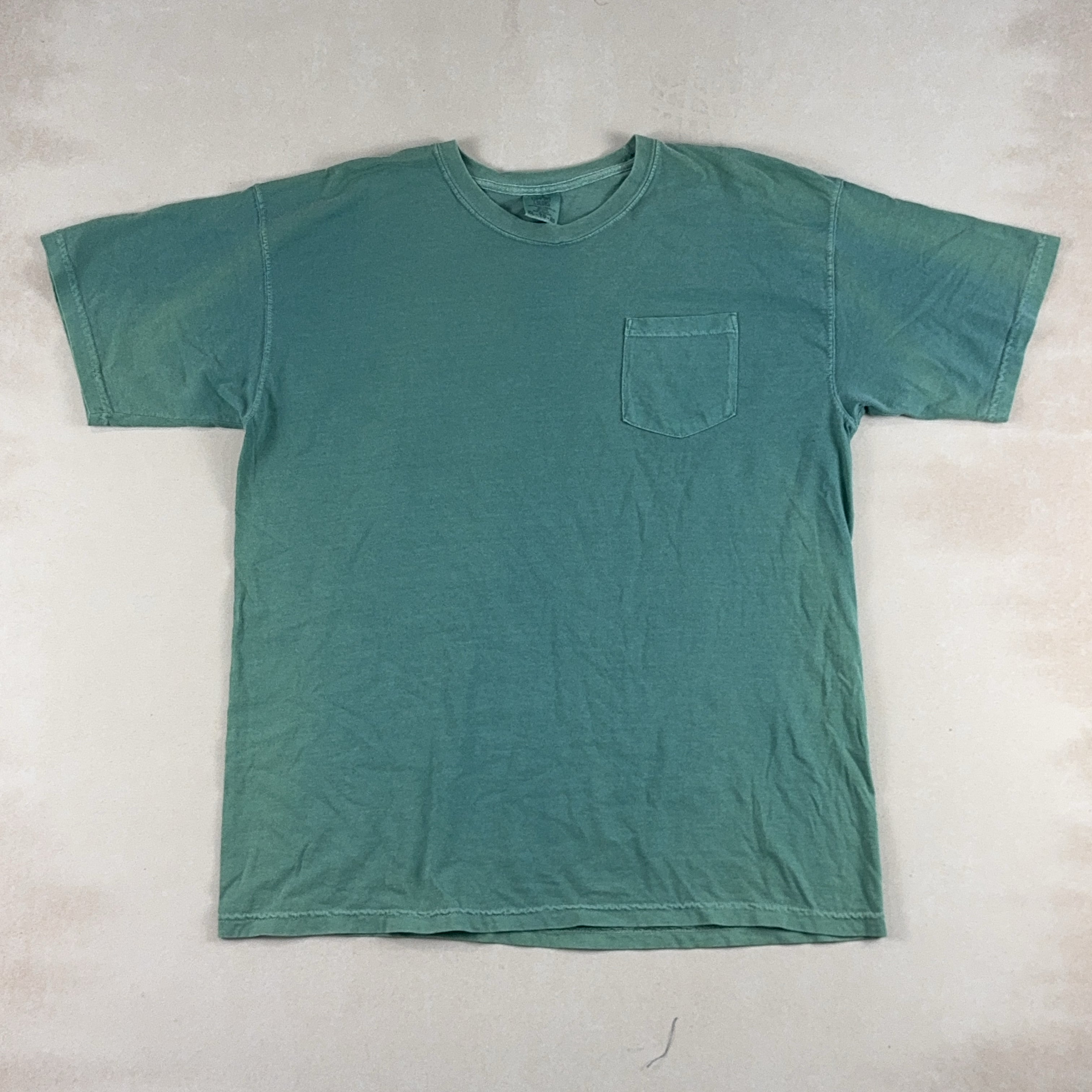 VINTAGE GREEN TEE - X LARGE
