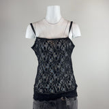 FLORAL LACE TOP - MEDIUM